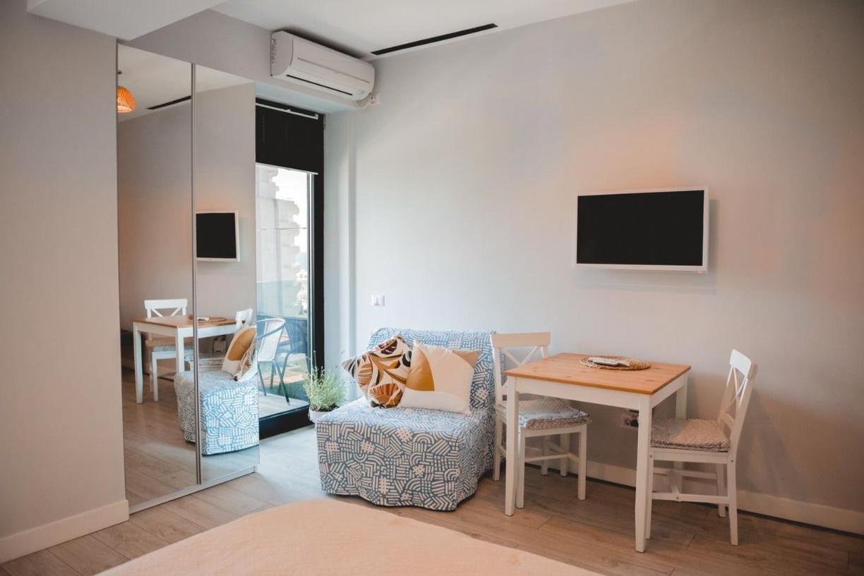 Seaside Studio Blue Bike Mamaia Luaran gambar